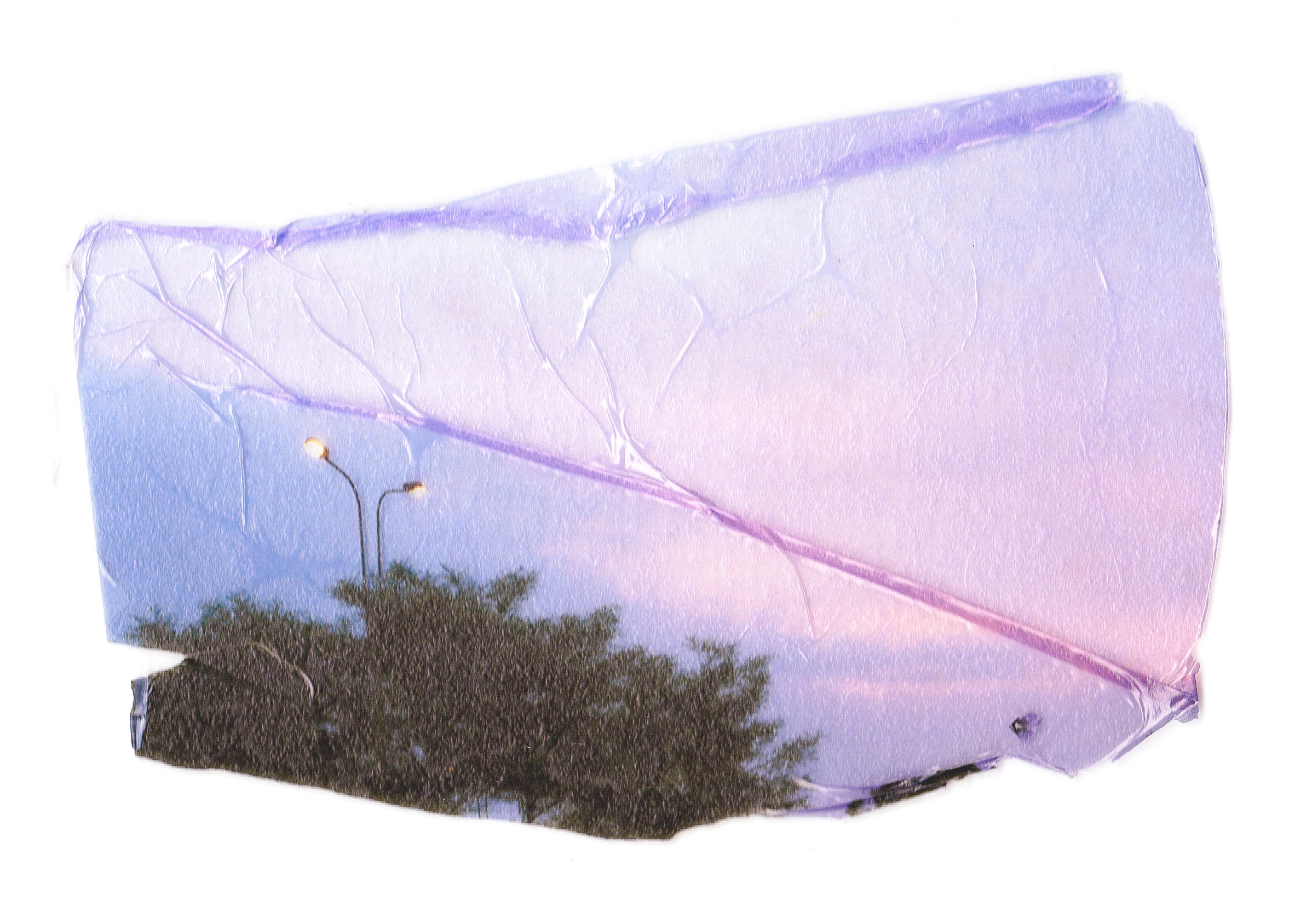 César Augusto Ramírez. S/T (verano), 2018. Photo Rag Baryta paper on glass plate. 30 × 30.5 cm