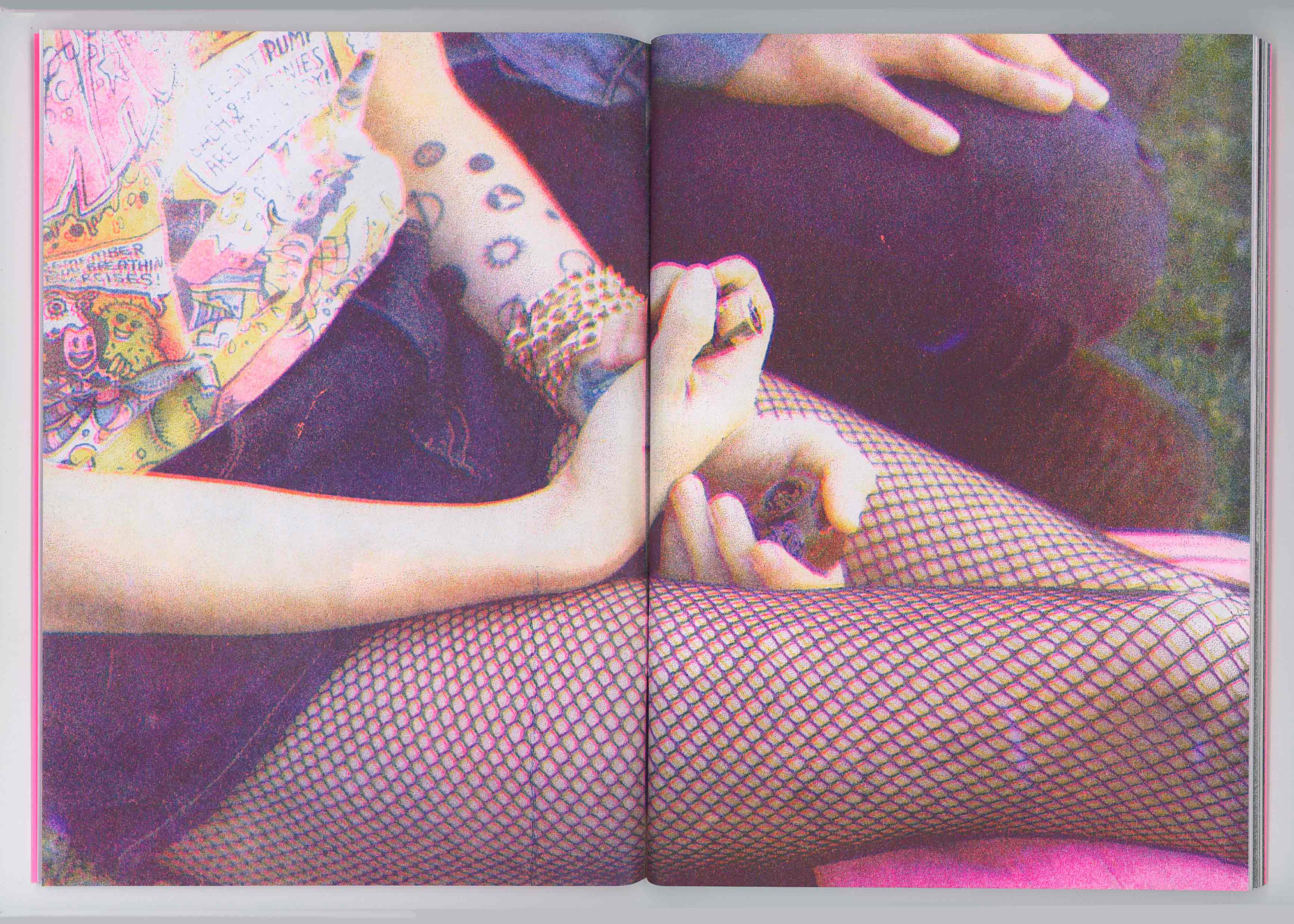 César Augusto Ramírez. I don’t regret this love, 2021. Fanzine. Risograph printed photographs on 90gr Bond paper. Edition of 50 numbered copies. 19.5 × 14 cm